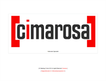 Tablet Screenshot of cimarosa.nl